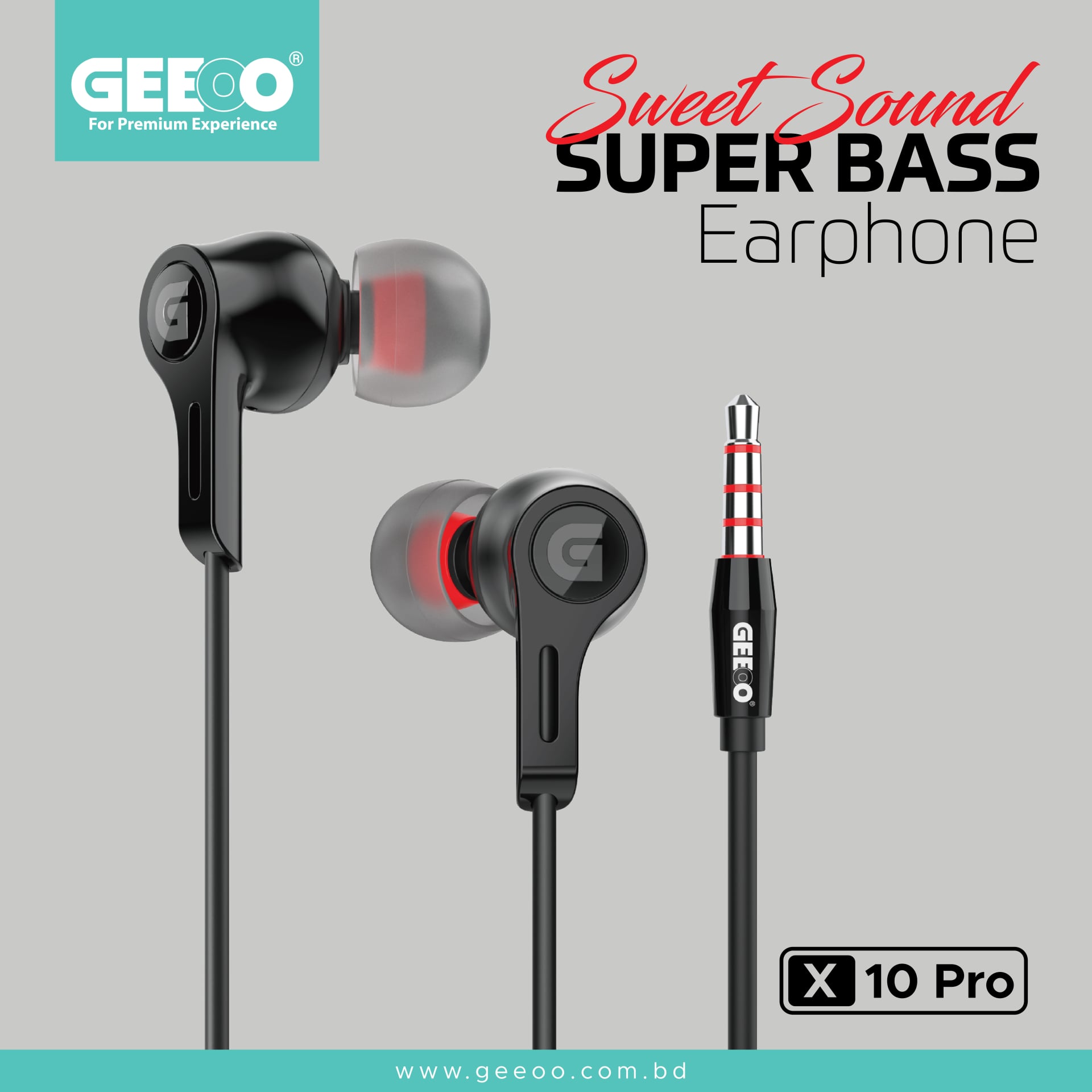 X10 PRO Super Bass Earphone image 1