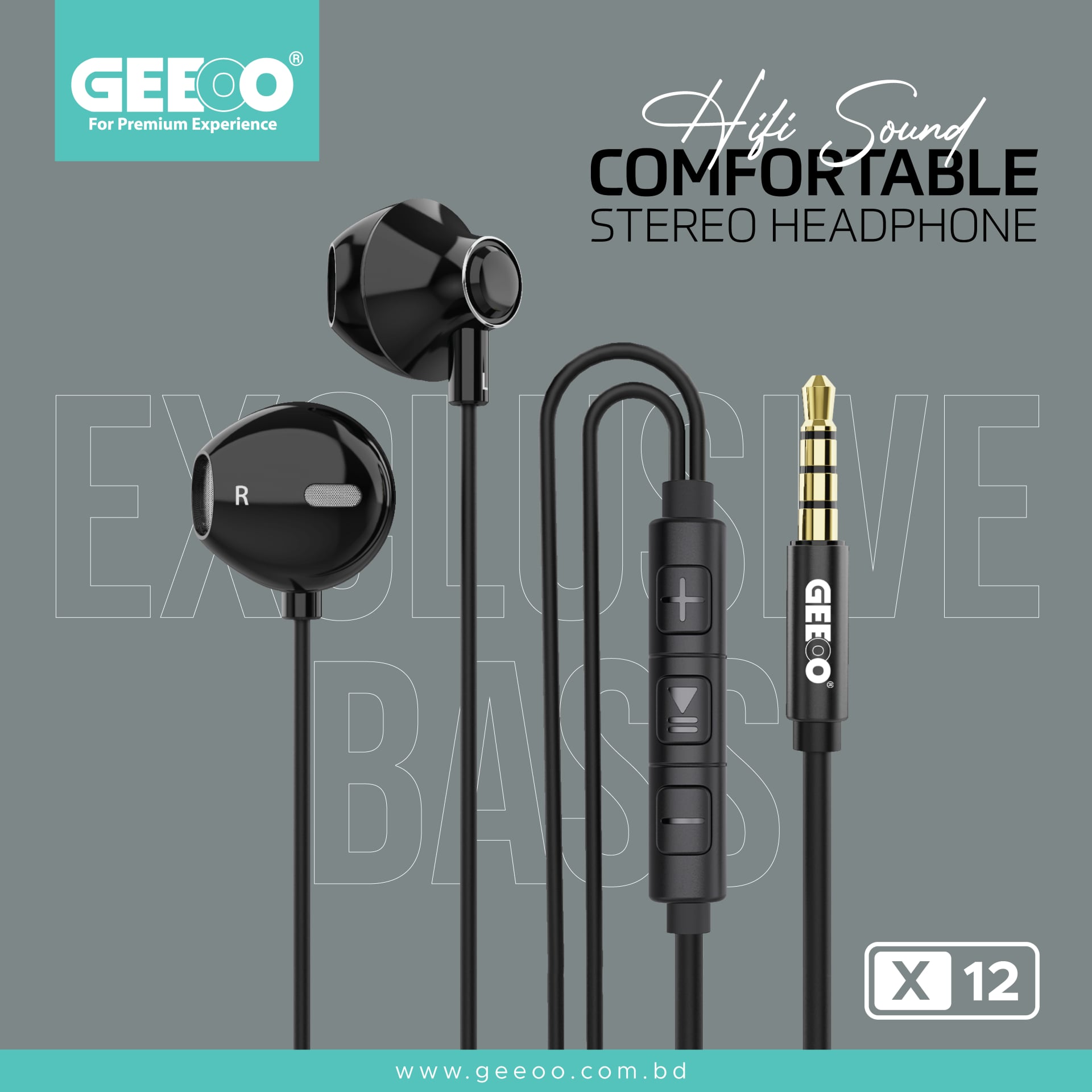 X12 Powerful Sound Experience Earphone image 1