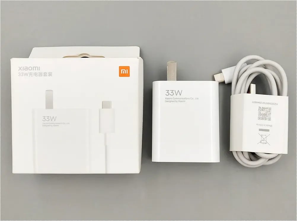 Xiaomi 33W Original Charger Set 2nd gen - MDY-16-ED image 1