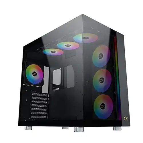 Xigmatek AQUA Ultra Black Mid Tower Gaming Case image 1