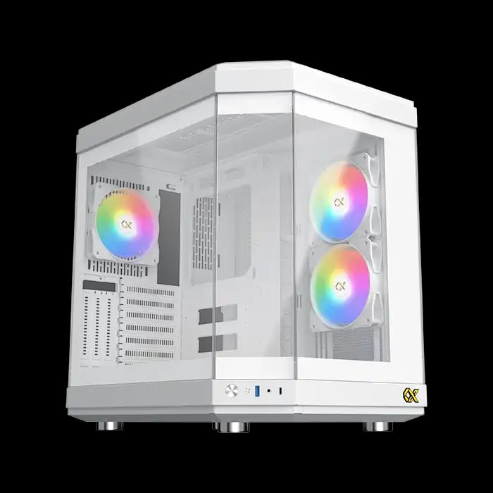 Xigmatek CUBI Arctic Mid-Tower Gaming Casing image 1