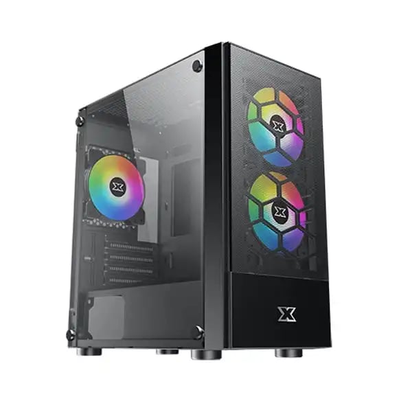 XIGMATEK Oreo Tempered Glass Mini Tower Gaming Casing image 1
