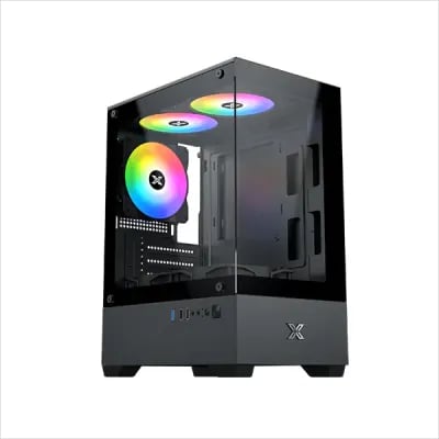 Xigmatek View II ARGB Mini-Tower Gaming Casing image 1