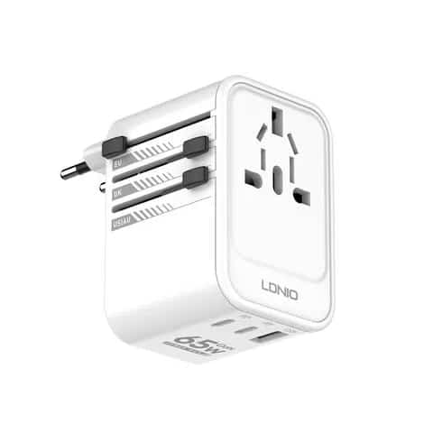 LDNIO Z6 UNIVERSAL ADAPTER 65W (BLACK) - Variant 2