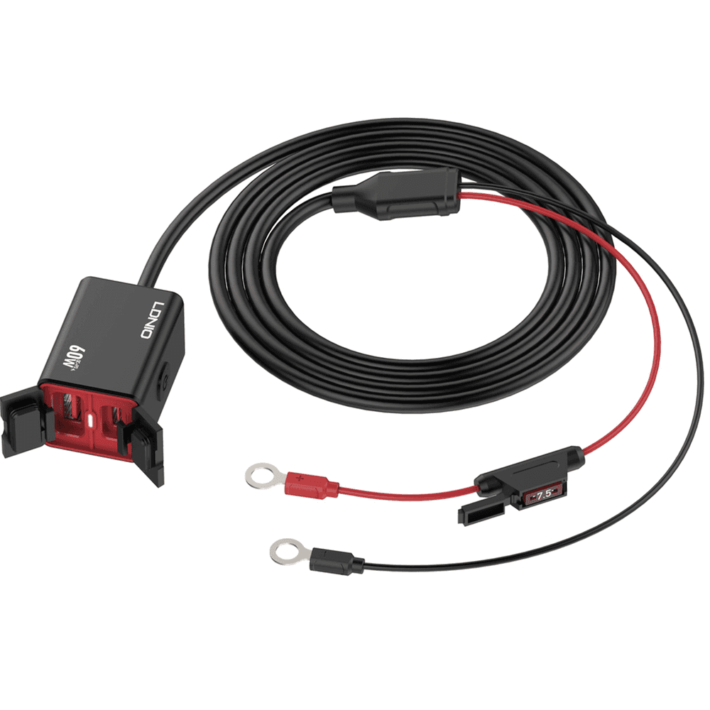 LDNIO C108 MOTORCYCLE CHARGER