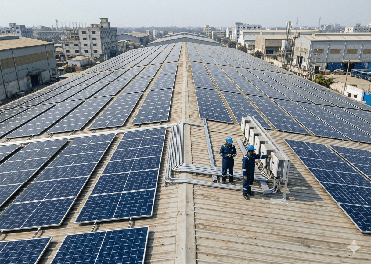Engineering Independence: A 1 MW Industrial Solar Solution