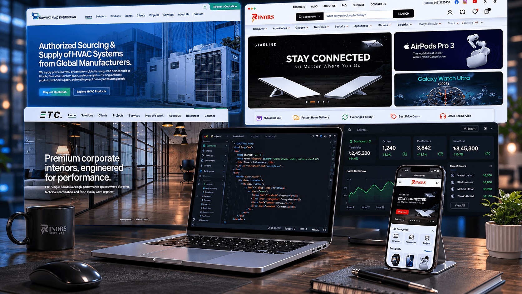 Web Development Service In Bangladesh