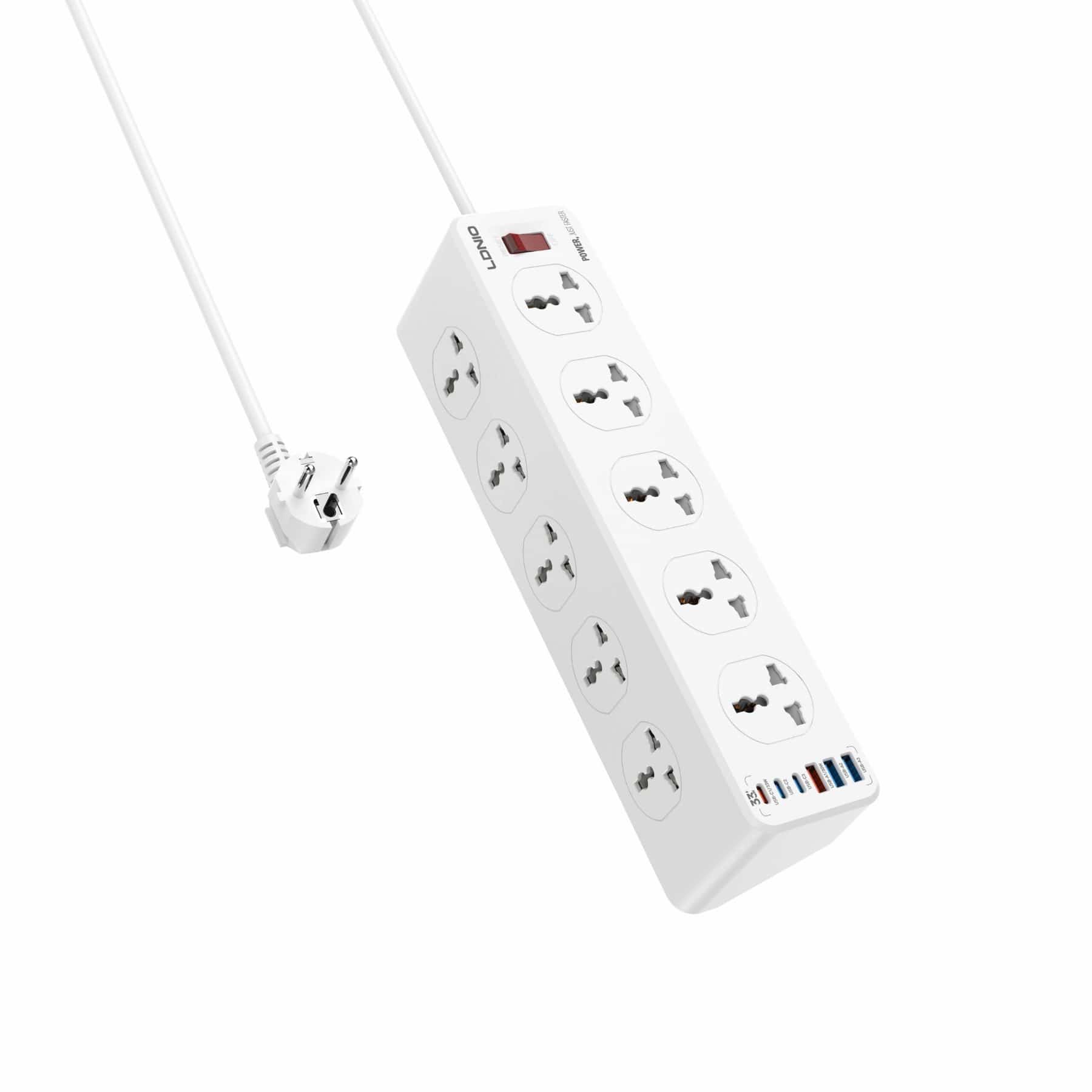 LDNIO SC10610C 10 OUTLETS (UPDATE VERSION)