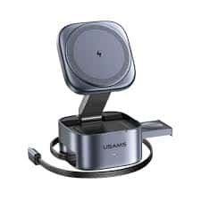 USAMS Qi2.0 3IN1 WIRELESS CHARGER - CD257