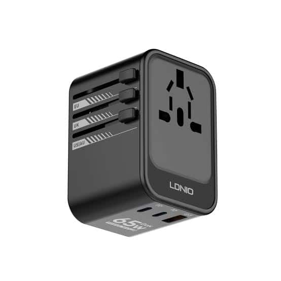 LDNIO Z6 UNIVERSAL ADAPTER 65W (BLACK)