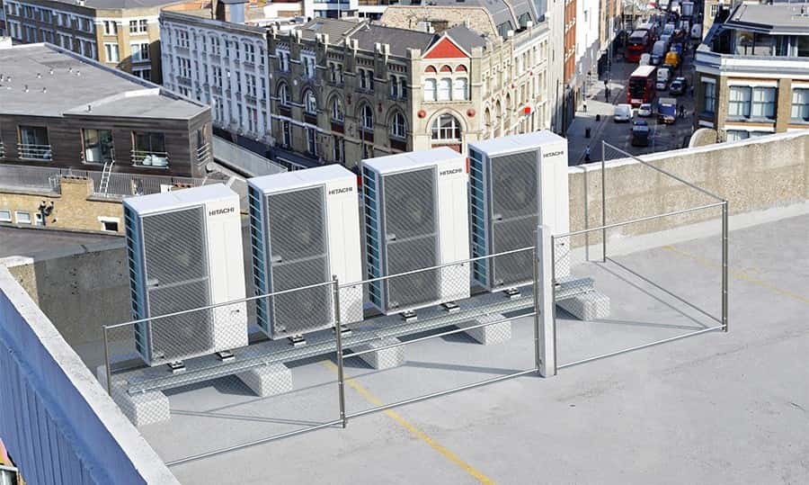 Hitachi Modular Side Flow VRF | The World’s First Compact High-Capacity VRF System