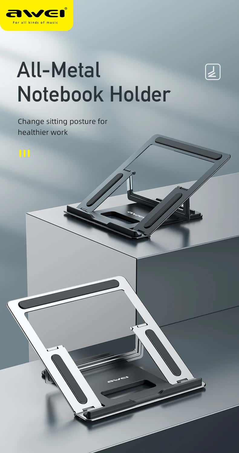 Awei X30 Foldable Laptop Stand Holder
