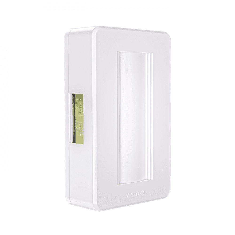 Walton WDB-01 Wireless Doorbell with Melodies and LED Flash for Home and Office
