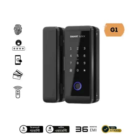 G1 TT Smart Finger Print Lock for Glass Door