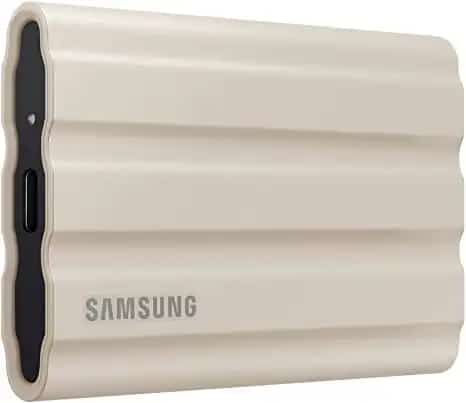 Samsung T7 Shield 1TB Type-C Portable SSD Beige