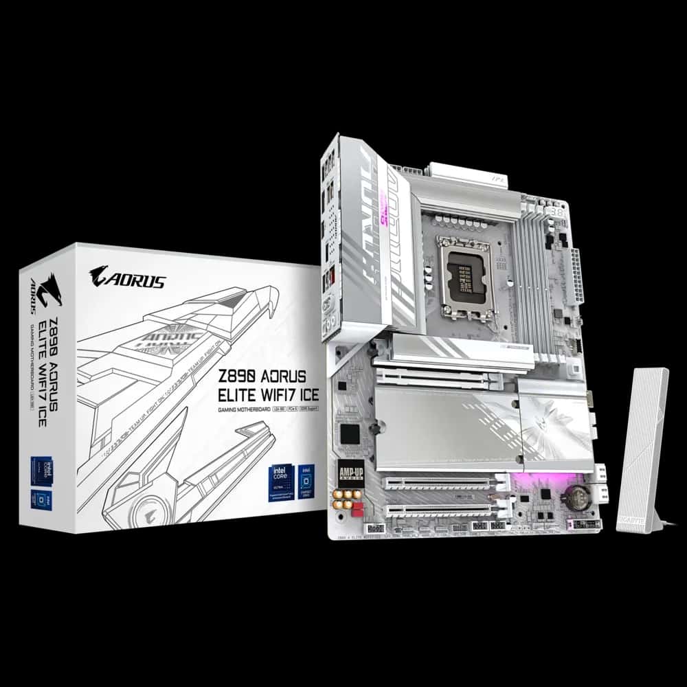 Gigabyte Z890 AORUS ELITE WIFI7 ICE LGA 1851 ATX Motherboard