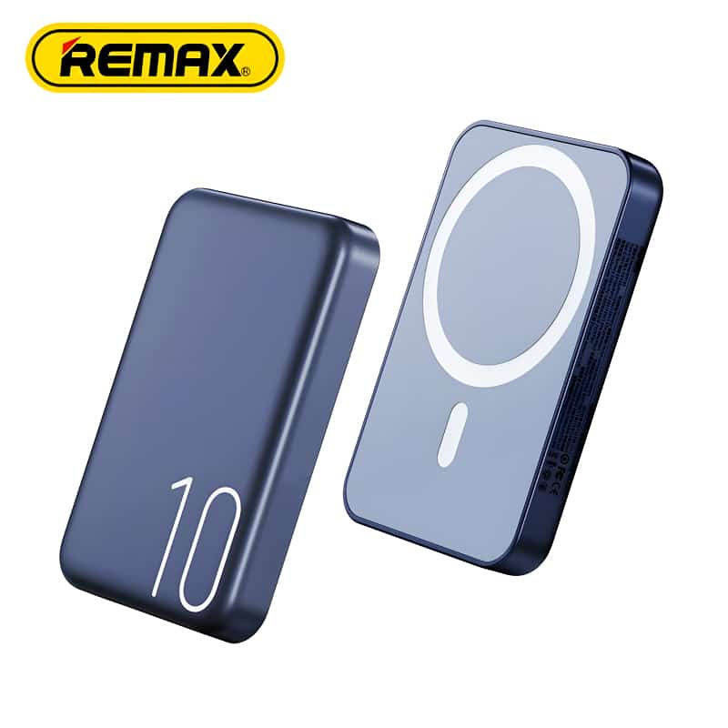 Remax RPP-65 Magnetic Wireless Power Bank 10000mAh | Wireless Charger Powerbank for iPhone & Android in Bangladesh