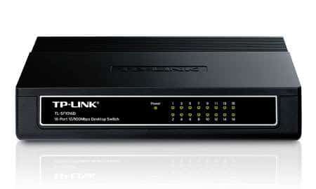 TP-Link Switch SF1016D 16 Port 10/100 Plastic Body Switch