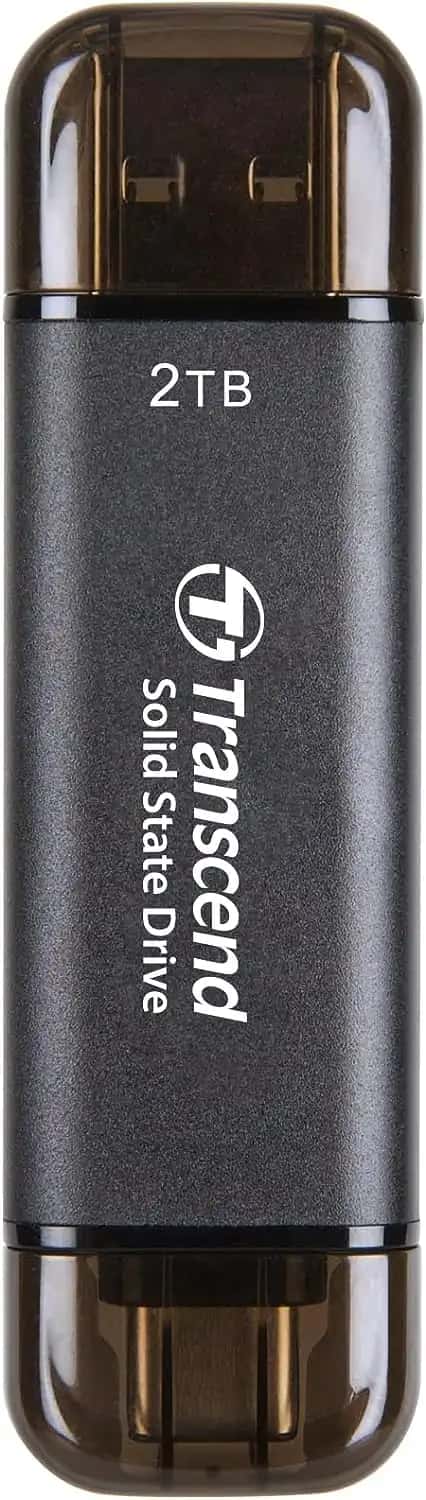 Transcend ESD310C 2TB USB Type-C Portable SSD