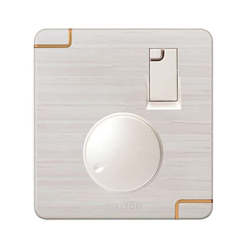 Walton Flora Series Fan Speed Regulator with Switch (WFLFR2)