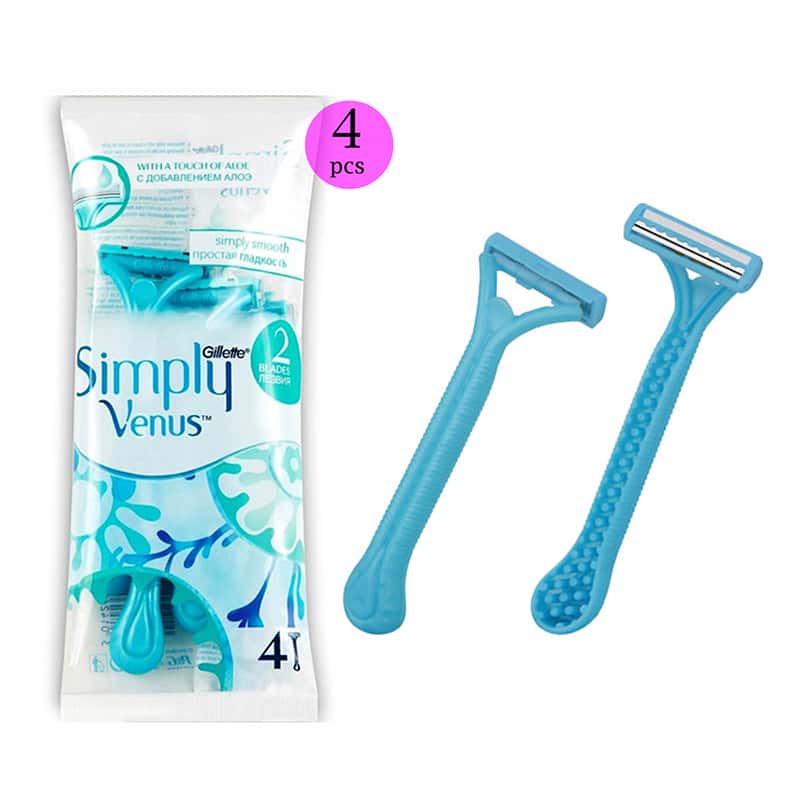 Click to enlarge Simply Venus 2 Women’s Disposable Razors (4 razors)