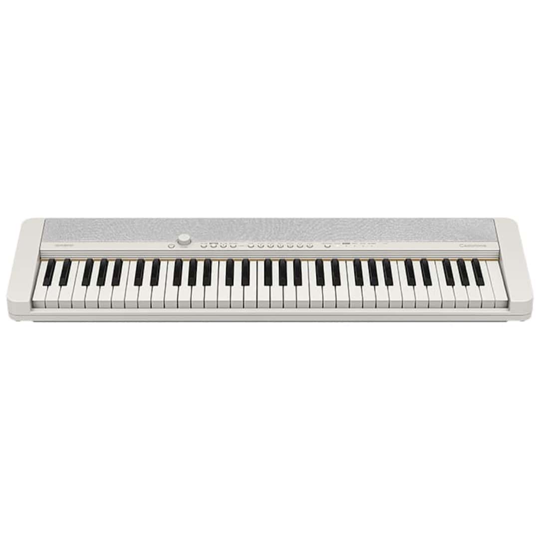 Casio CT-S1WE 61-Key Portable Musical Keyboard Piano Without Adapter