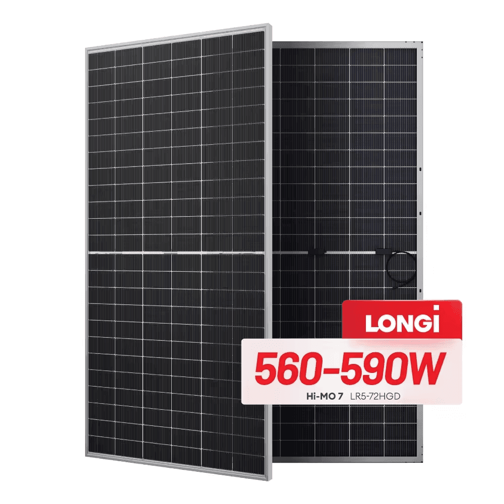 Longi Hi-MO 7 580W N-Type Solar Panel for High-Efficiency Home & Commercial Use in Bangladesh