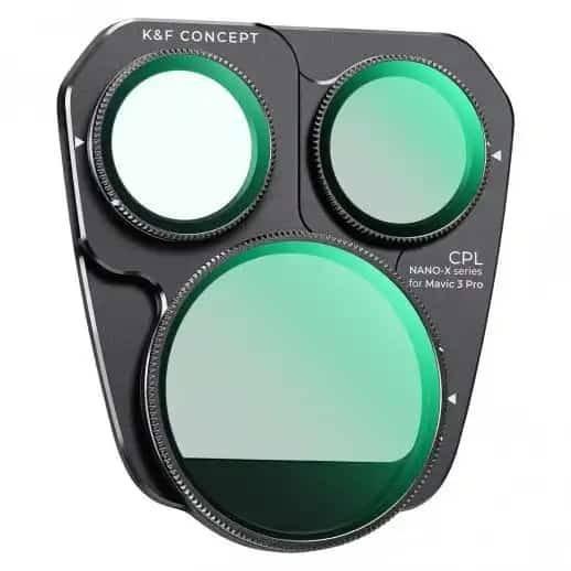 K&F Concept DJI Mavic 3 PRO Drone (CPL+ND8+ND16) Filter Set