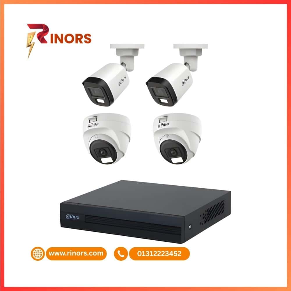 Dahua 4 Unit CC Camera Package in Bangladesh