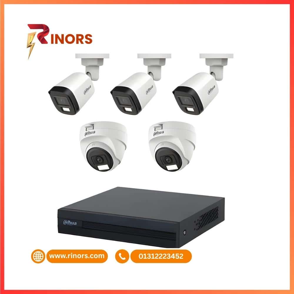 Dahua 5 Unit CC Camera Package in Bangladesh