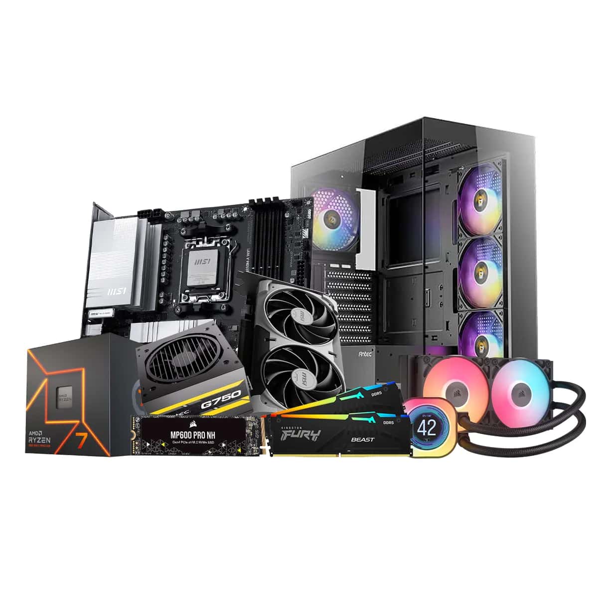 AMD Ryzen 7 7700 Gaming PC