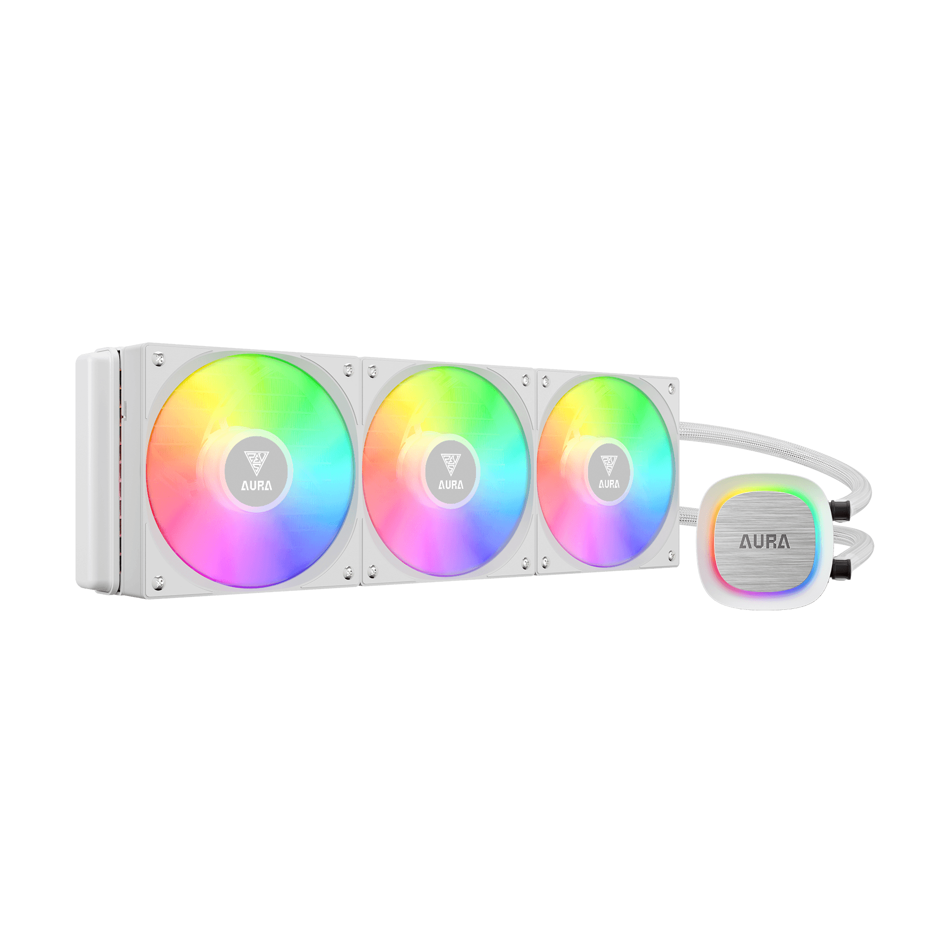 Gamdias AURA GL360 V2 WH ARGB Liquid CPU Cooler