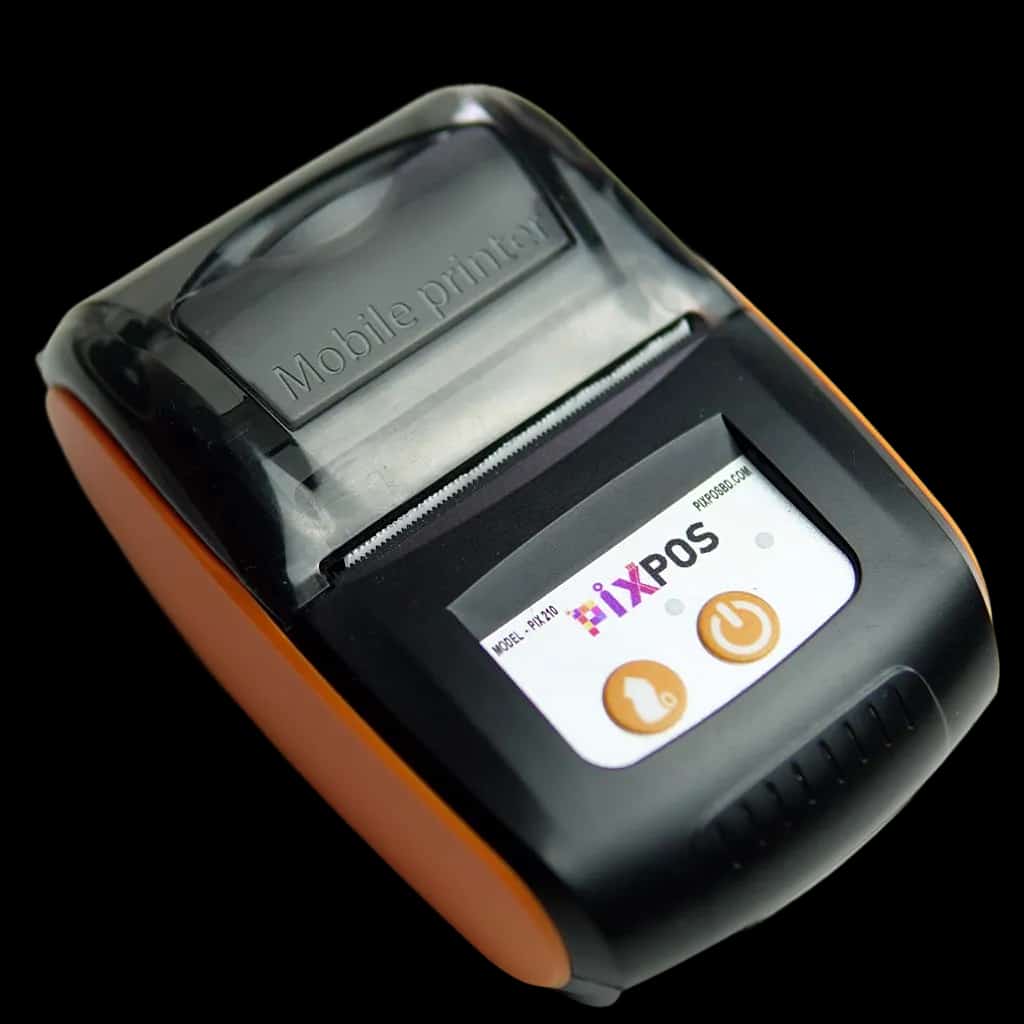 Pix PT-210 Portable Bluetooth 58mm Thermal Receipt POS Printer