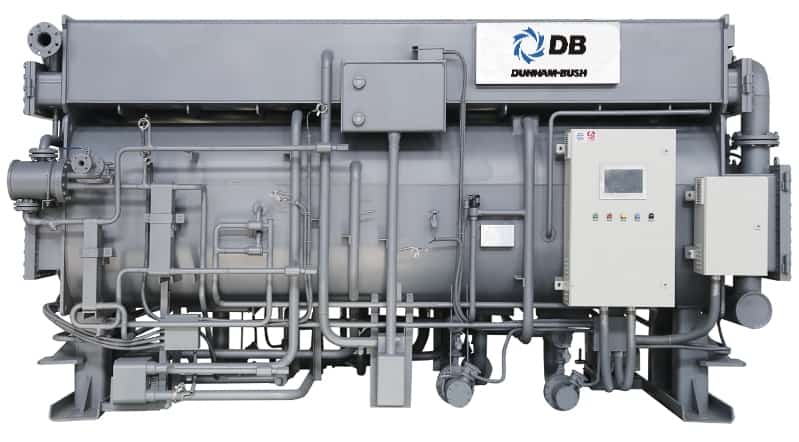 Dunham-Bush DMAR-Y Exhaust & Hot Water Absorption Chiller (150 to 2000 RT) — High-Efficiency Waste Heat Recovery