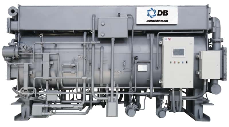 Dunham-Bush DMAR-Y Exhaust & Hot Water Absorption Chiller (150 to 2000 RT) — High-Efficiency Waste Heat Recovery