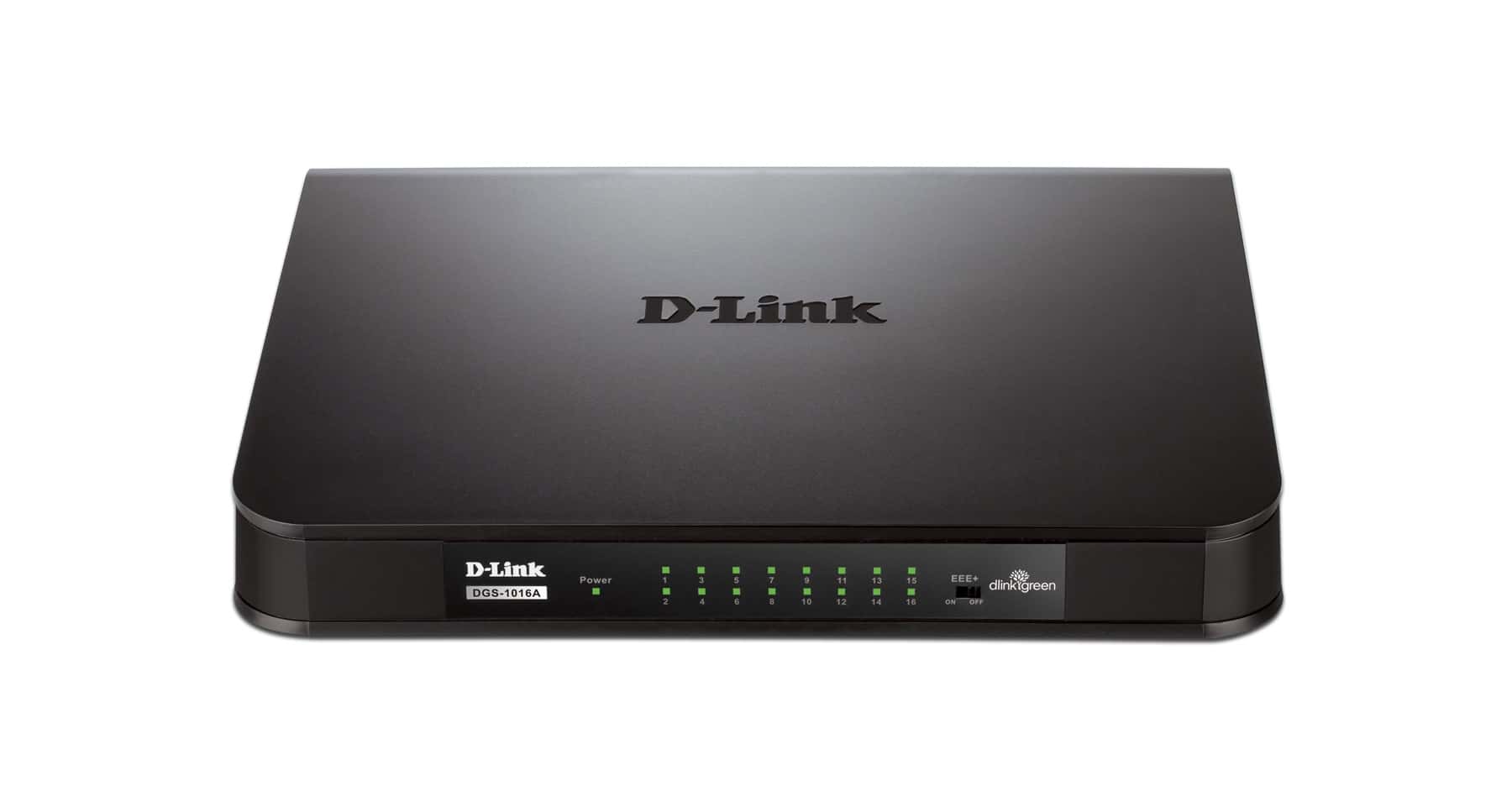 D-Link DES-1016A-16-port 10/100M Unmanaged Switch