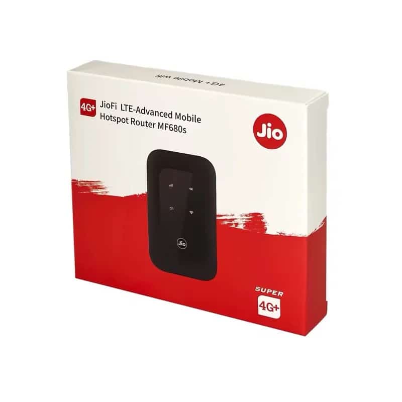 Jio WD680+ LTE Advanced Portable WiFi Hotspot Device | High-Speed 4G Mobile Router for Bangladesh