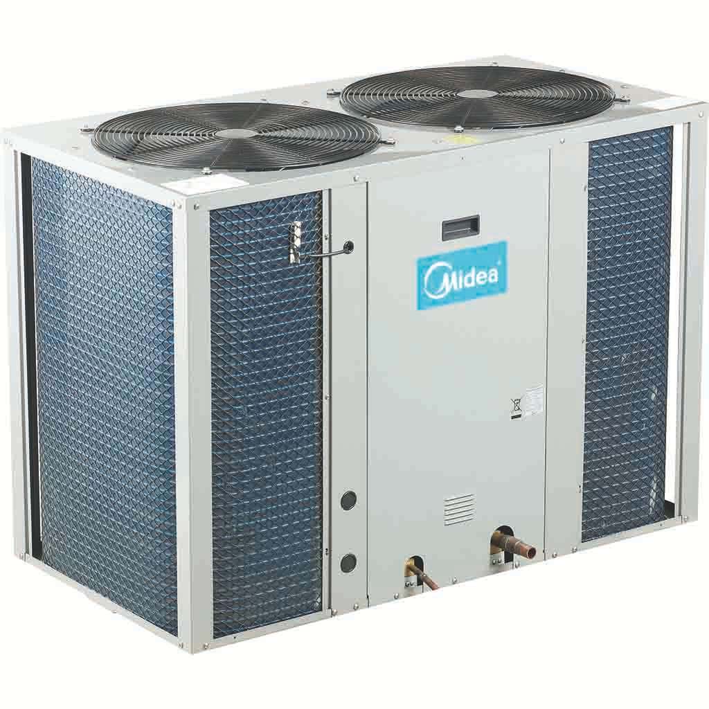 Midea Large Splits T3 Series — 120,000 BTU Top-Discharge Outdoor Unit (High-Ambient Cooling)