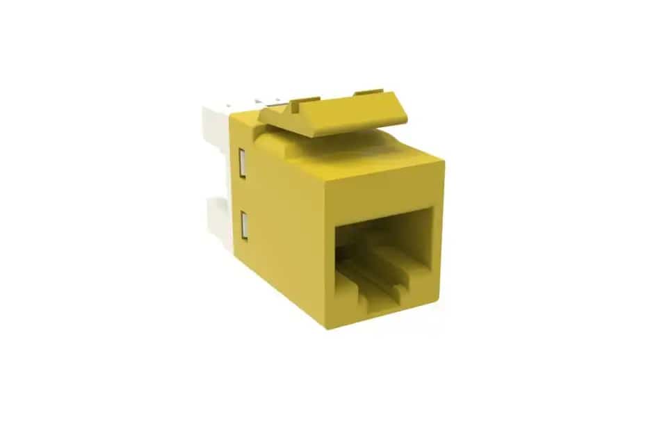 CommScope SL110-6-YL Cat 6 RJ45 Modular Jack