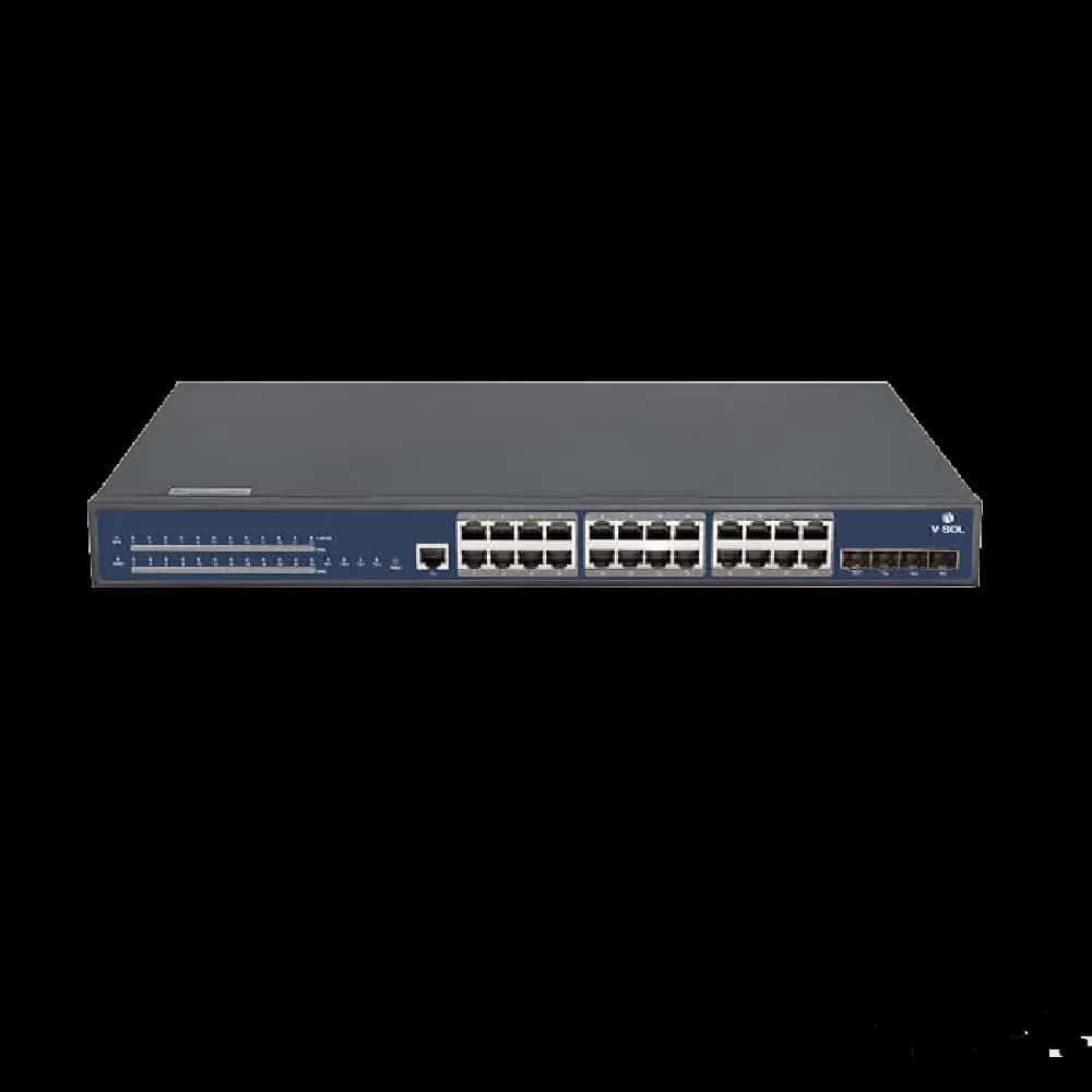 Vsol V3528-P 28 Port Layer 3 Gigabit POE Managed Switch With SFP Port