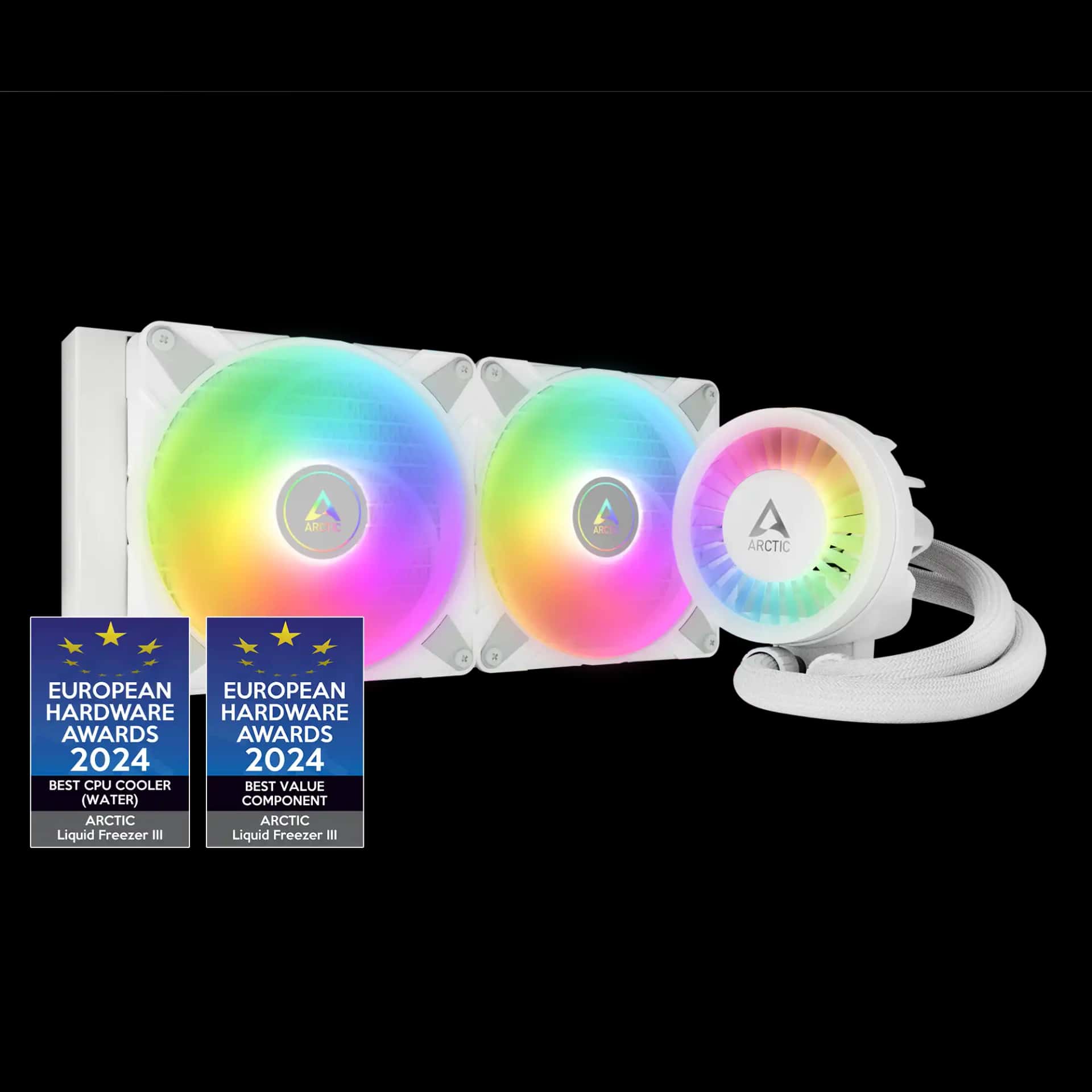 Arctic Liquid Freezer III 280MM ARGB Liquid CPU Cooler White