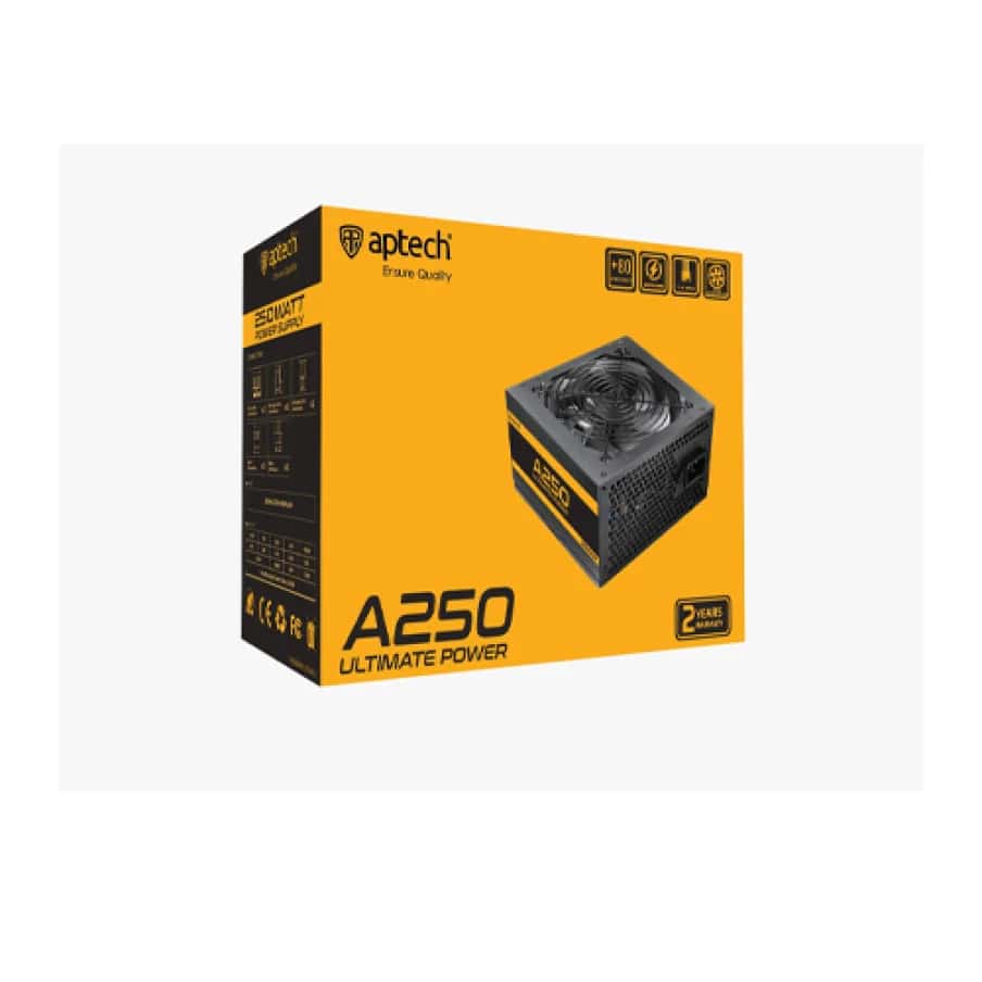 Aptech A250 250W ATX Power Supply