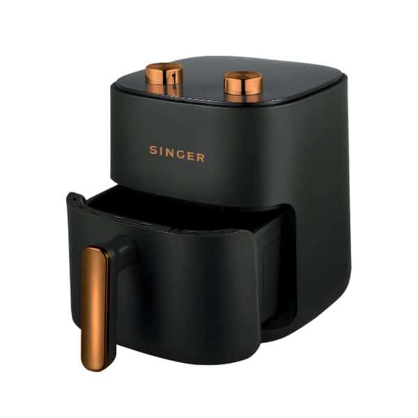 Singer 2447-BB Digital Air Fryer in Bangladesh | 7.5L Large Capacity & 8 Preset Menus