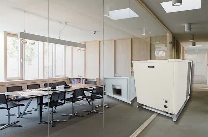 Hitachi Medium-Scale Ducted Split System | High-Capacity Fixed Speed Cooling for Bangladesh