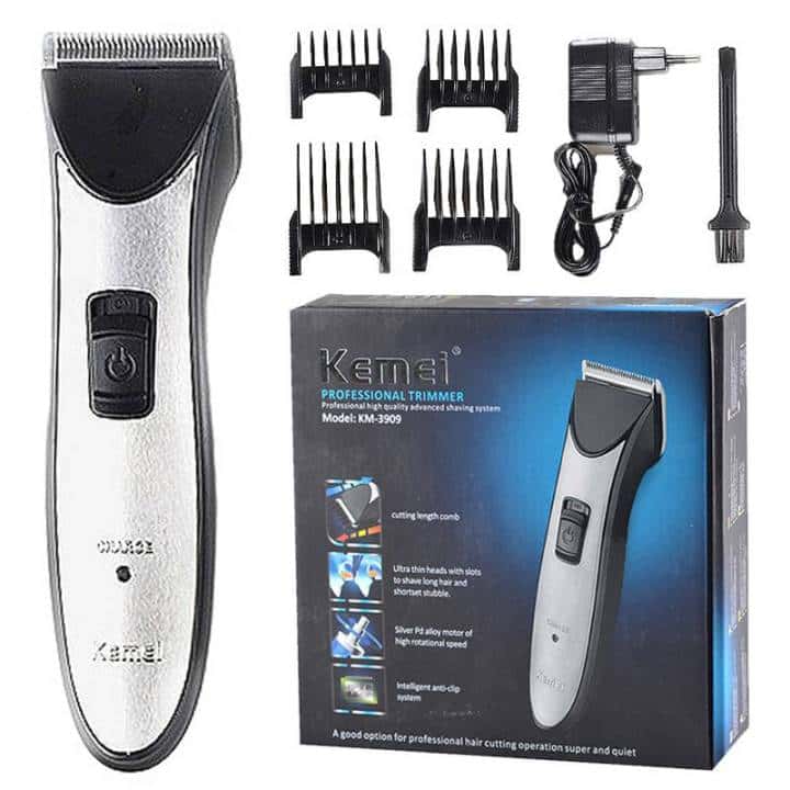 Kemei KM 3909 Professional Hair Clipper Kit for Men - Precision Grooming at Home