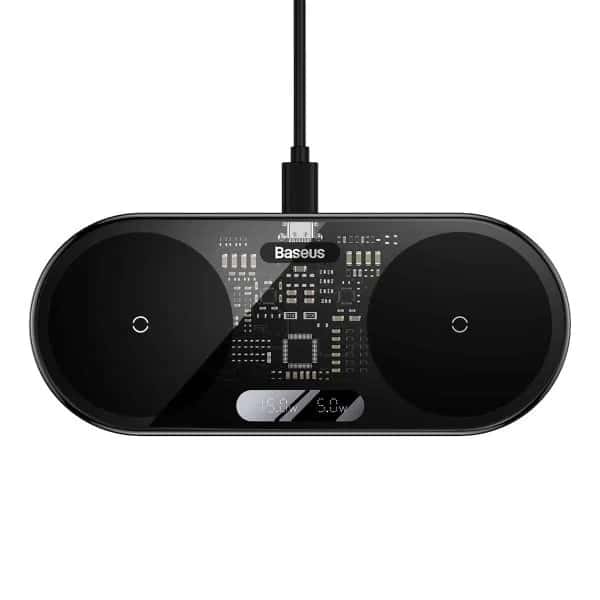 Baseus 2 in 1 20W Wireless Charger Adapter