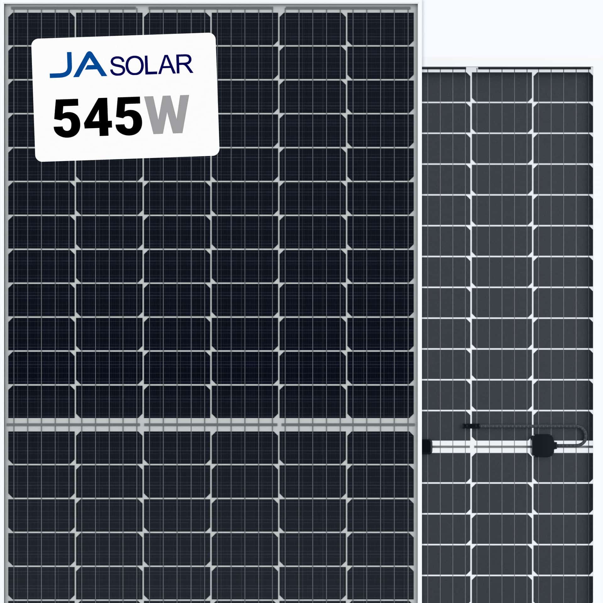 JA Solar 545W Solar Panel - Monocrystalline PERC, 21.1% Efficiency, 144 Half-Cut Cells (Bifacial/Monofacial)