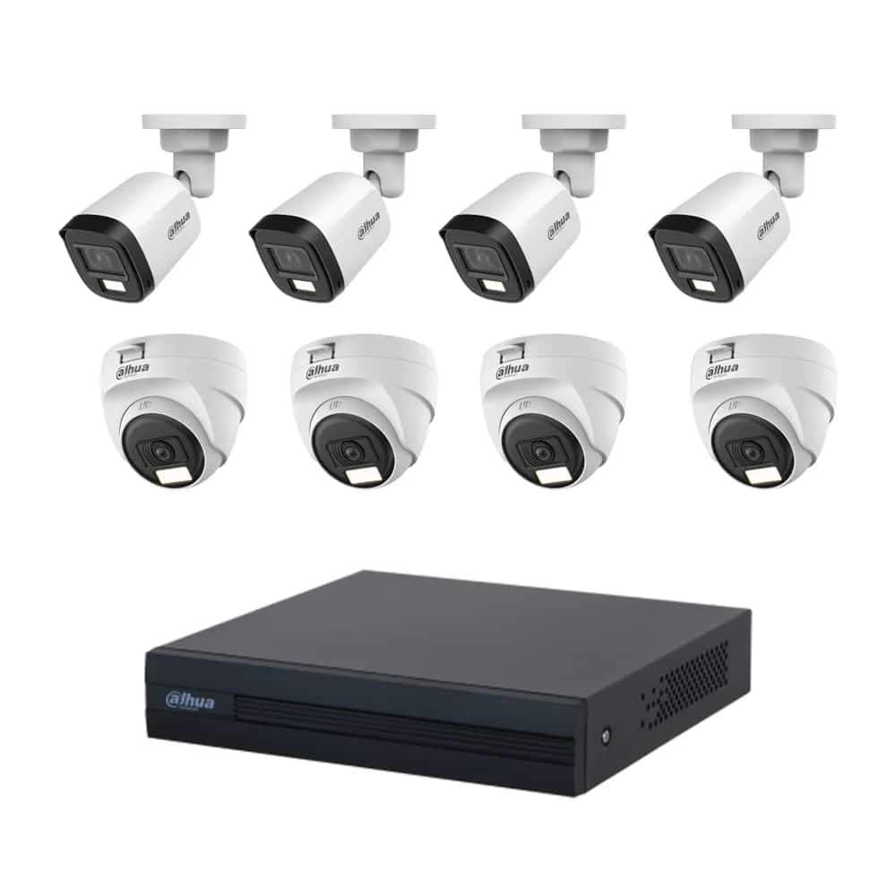 Dahua DH-IPC-HFW1230TL2-S5 4 Unit IP Camera With Package