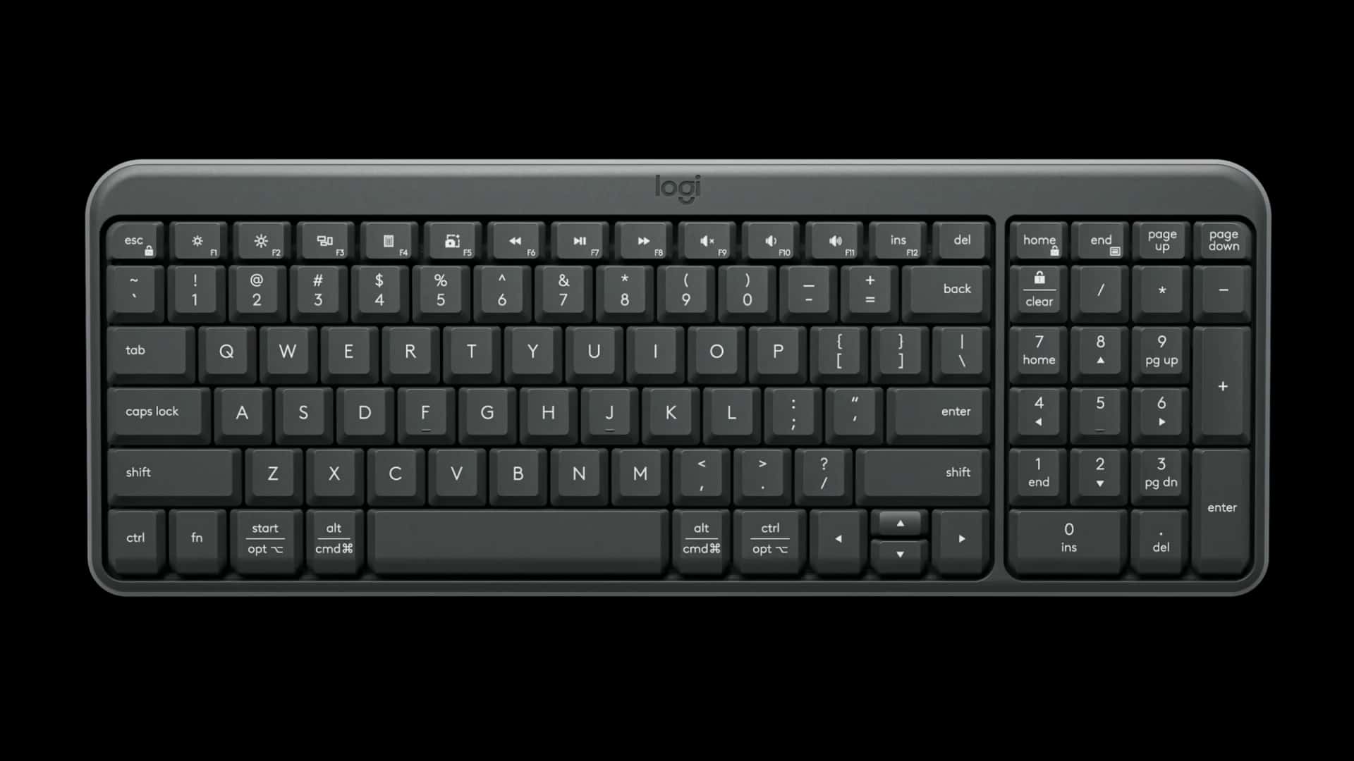 Logitech K250 Compact Wireless Keyboard