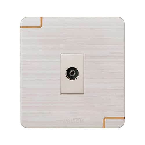 Walton Flora Series TV Socket (WFLTVS)